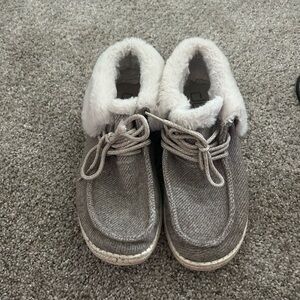 Hey Dude Wendy Loafer Fold Booties